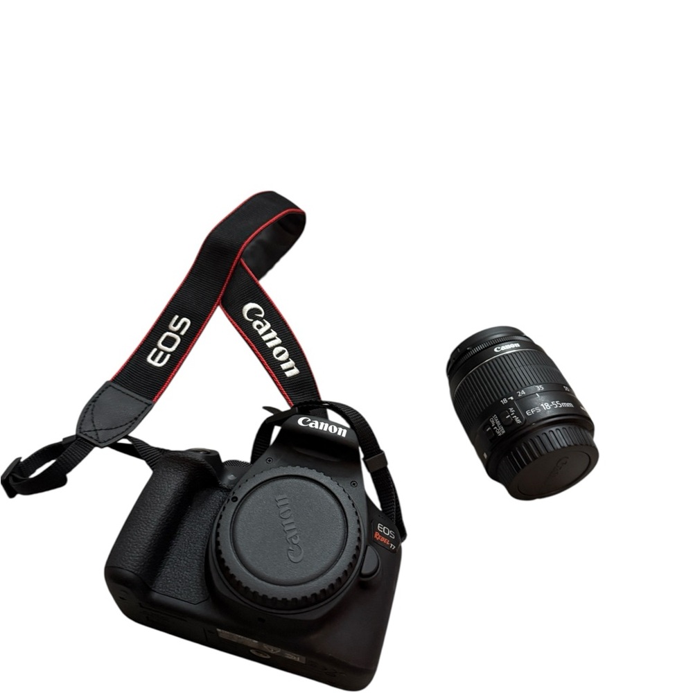 Canon EOS Rebel T7 DSLR Camera with Lens - Black in new conditions - Picture 4 of 8